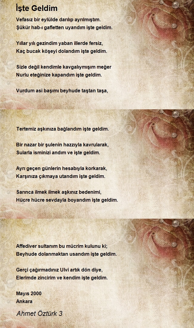 Ahmet Öztürk 3