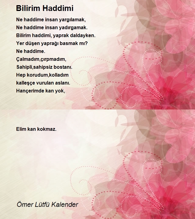 Ömer Lütfü Kalender