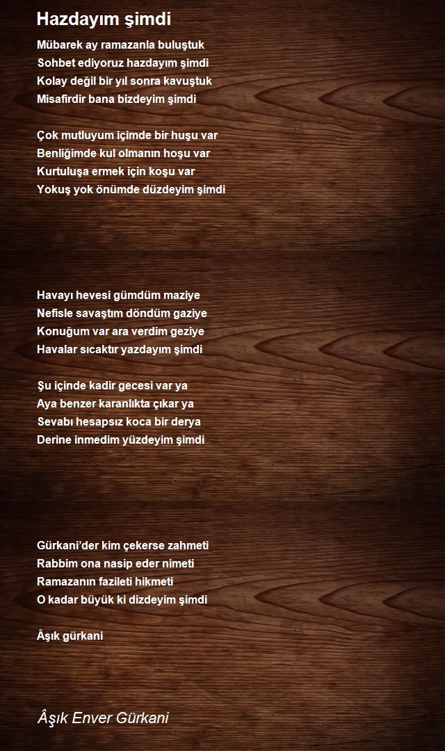 Âşık Enver Gürkani