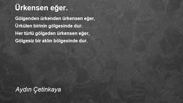 Aydın Çetinkaya