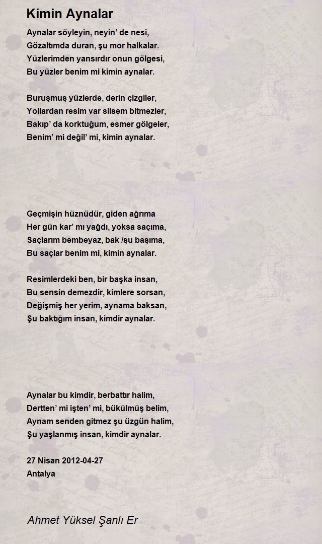 Ahmet Yüksel Şanlı Er