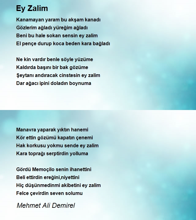 Mehmet Ali Demirel