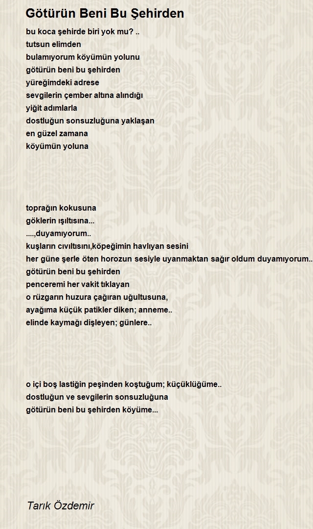 Tarık Özdemir
