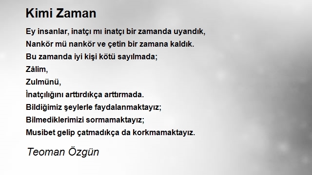 Teoman Özgün