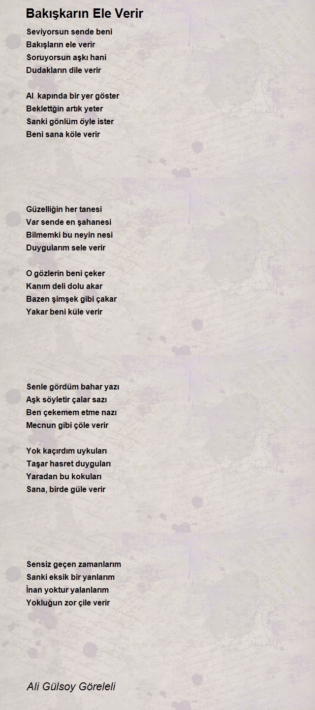 Ali Gülsoy Göreleli