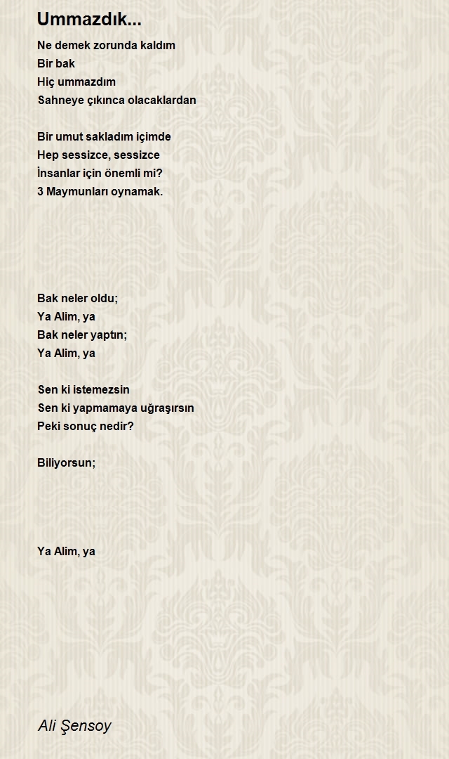 Ali Şensoy