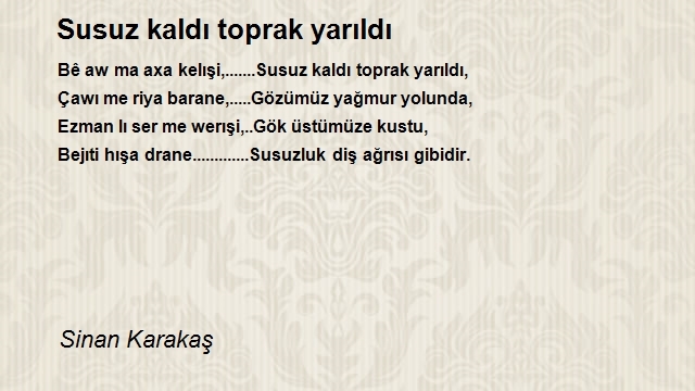 Sinan Karakaş
