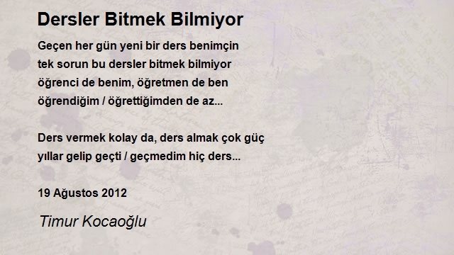 Timur Kocaoğlu