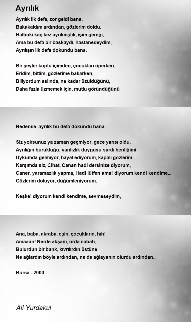 Ali Yurdakul