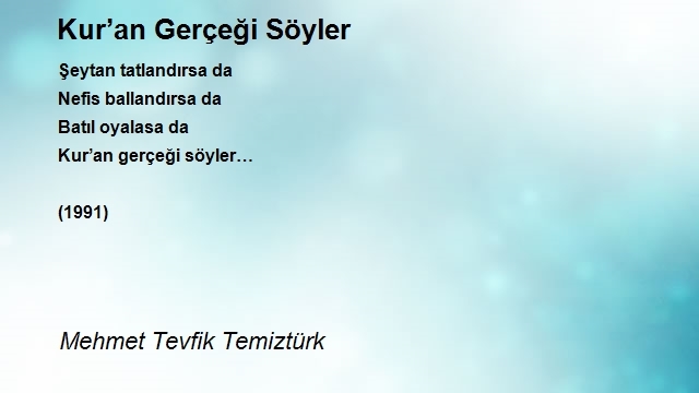 Mehmet Tevfik Temiztürk