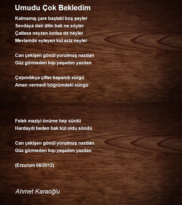 Ahmet Karaoğlu