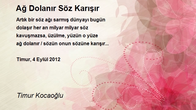 Timur Kocaoğlu