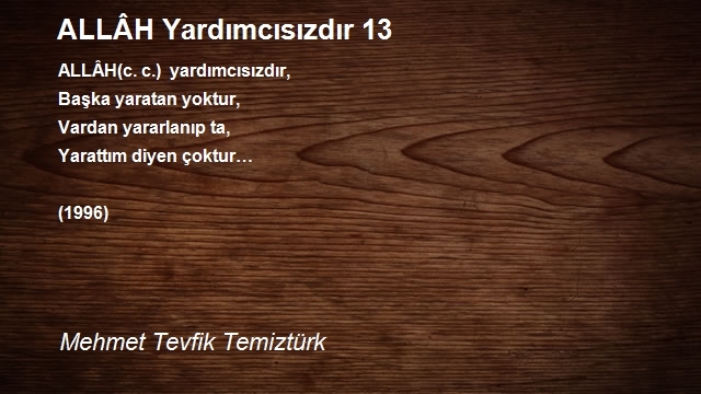 Mehmet Tevfik Temiztürk