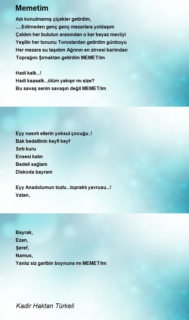 Kadir Haktan Türkeli