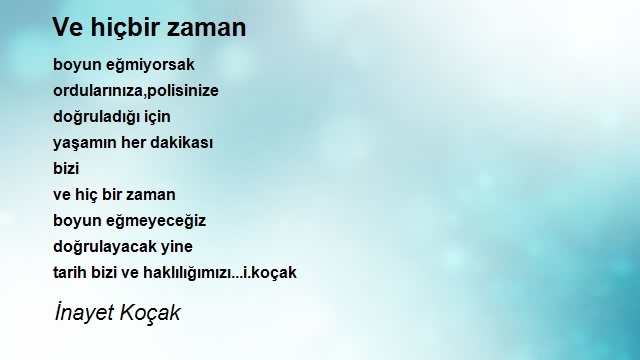 İnayet Koçak