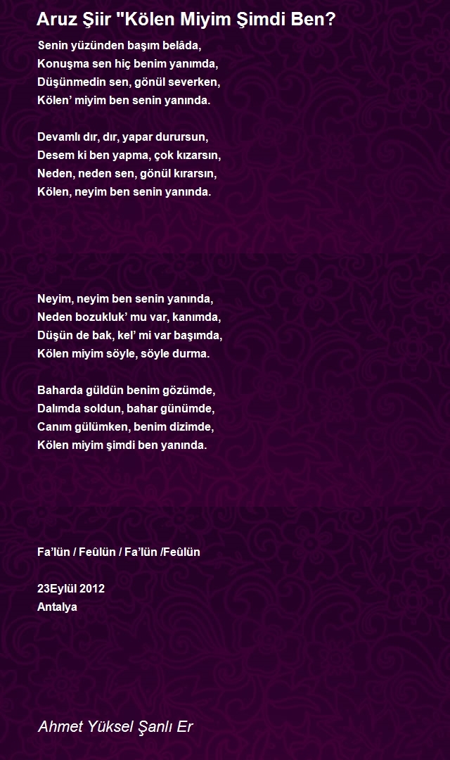 Ahmet Yüksel Şanlı Er