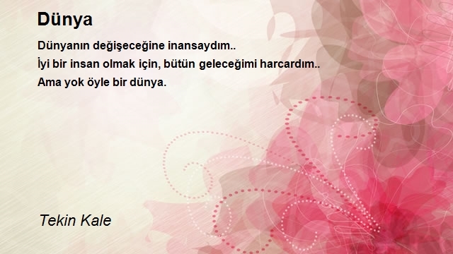 Tekin Kale