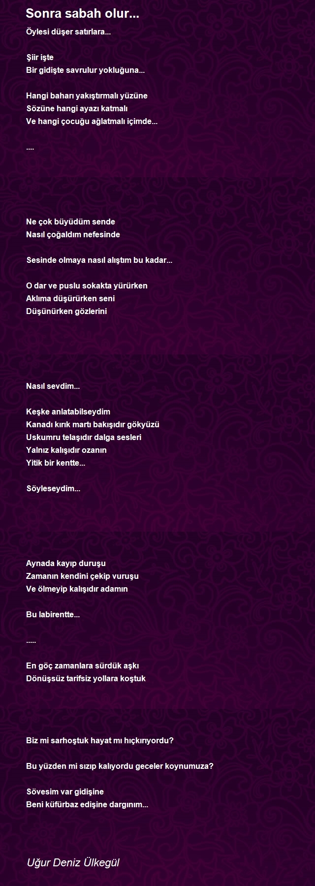 Uğur Deniz Ülkegül