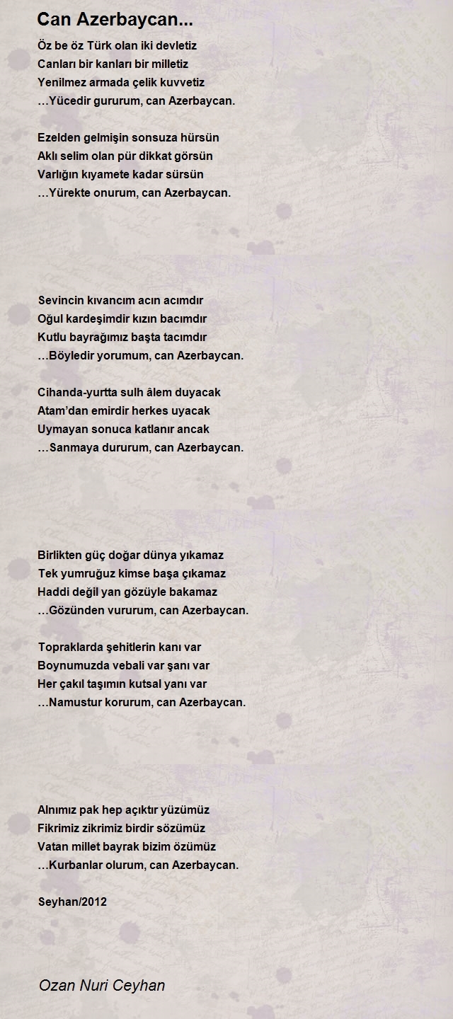 Ozan Nuri Ceyhan