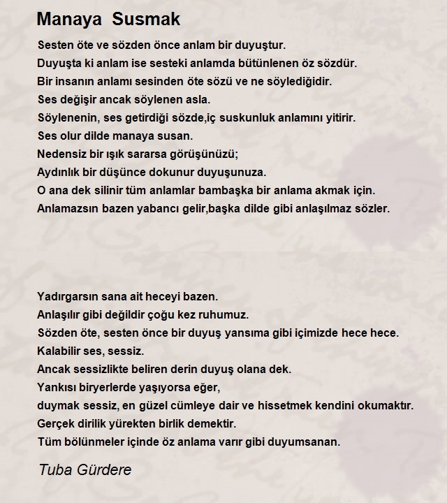 Tuba Gürdere