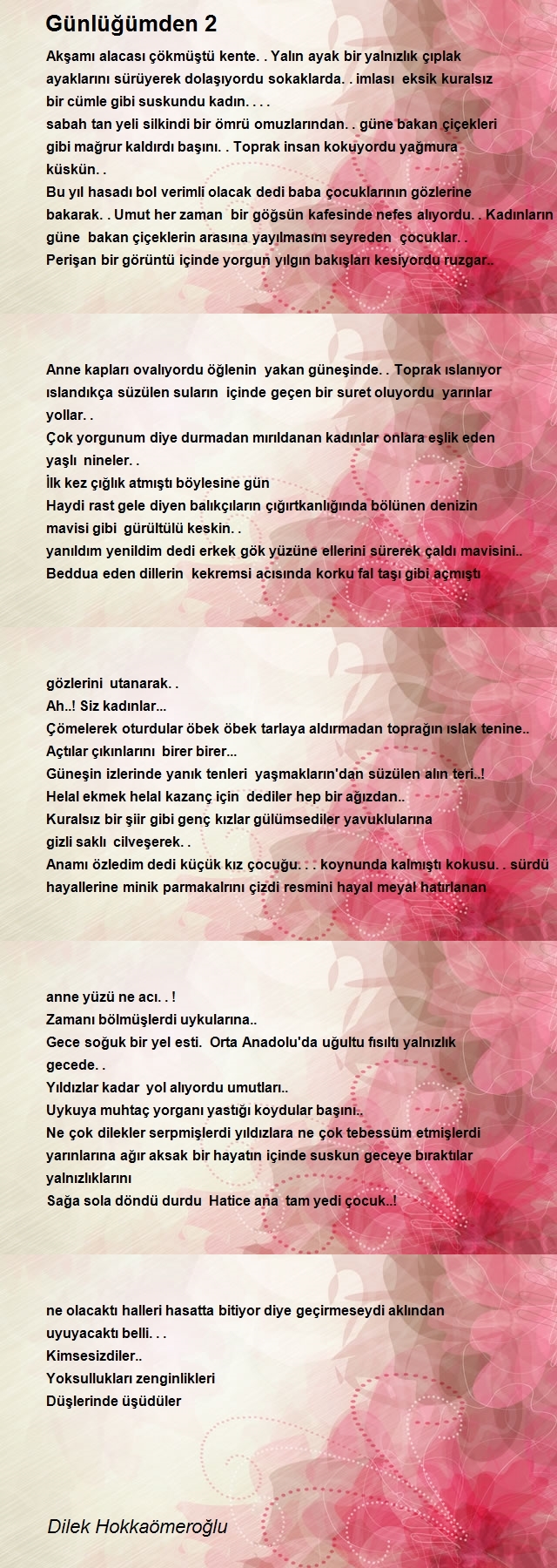 Dilek Hokkaömeroğlu