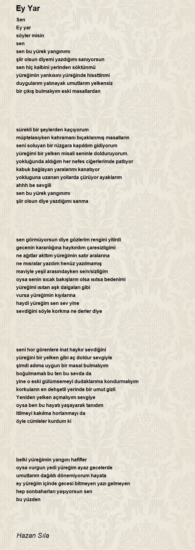 Hazan Sıla