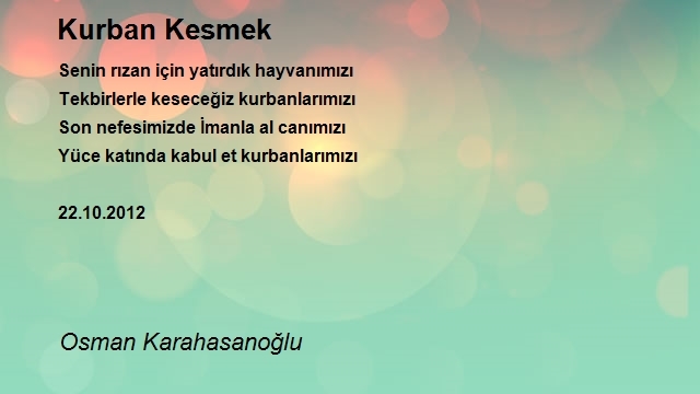 Osman Karahasanoğlu
