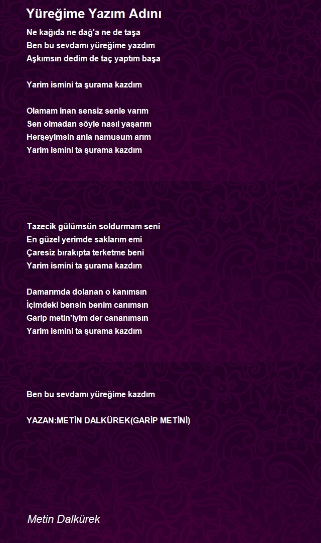 Metin Dalkürek