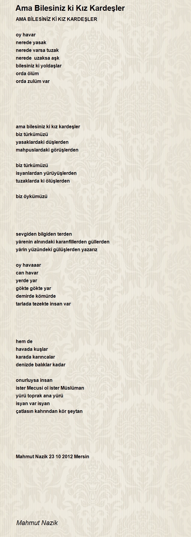 Mahmut Nazik