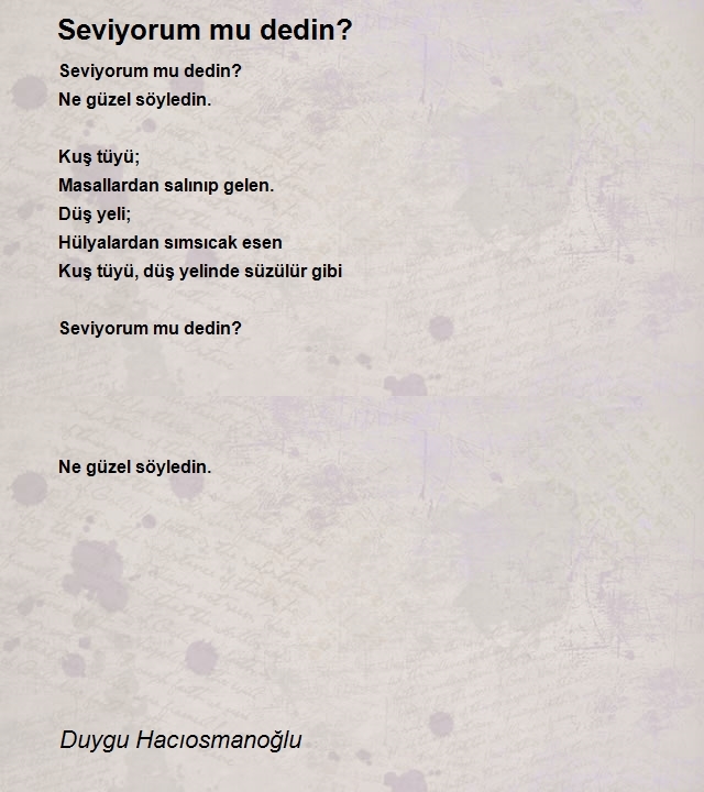 Duygu Hacıosmanoğlu