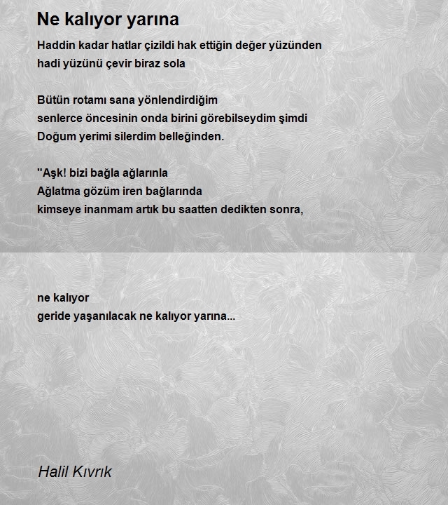 Halil Kıvrık