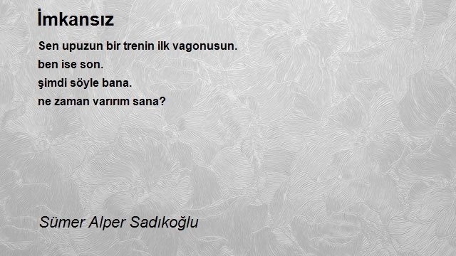 Sümer Alper Sadıkoğlu