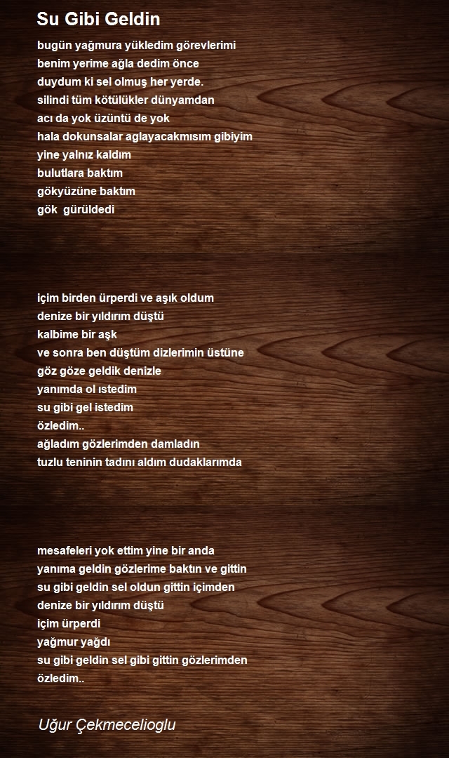 Uğur Çekmeceliolu