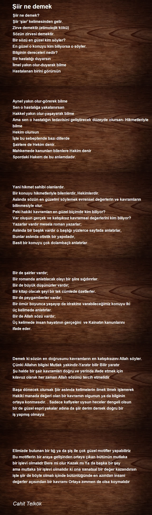 Cahit Telkök