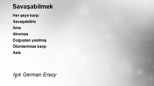 Işık German Ersoy