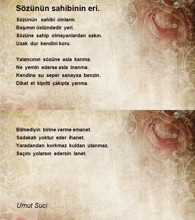 Umut Suci