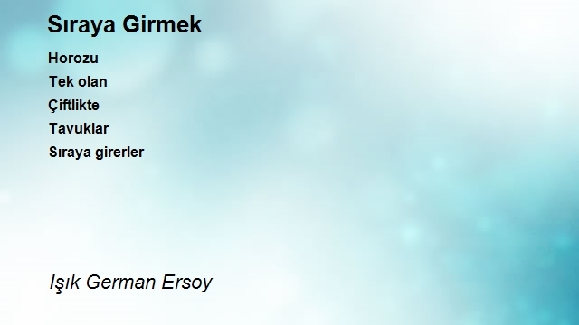 Işık German Ersoy