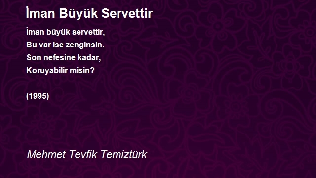 Mehmet Tevfik Temiztürk