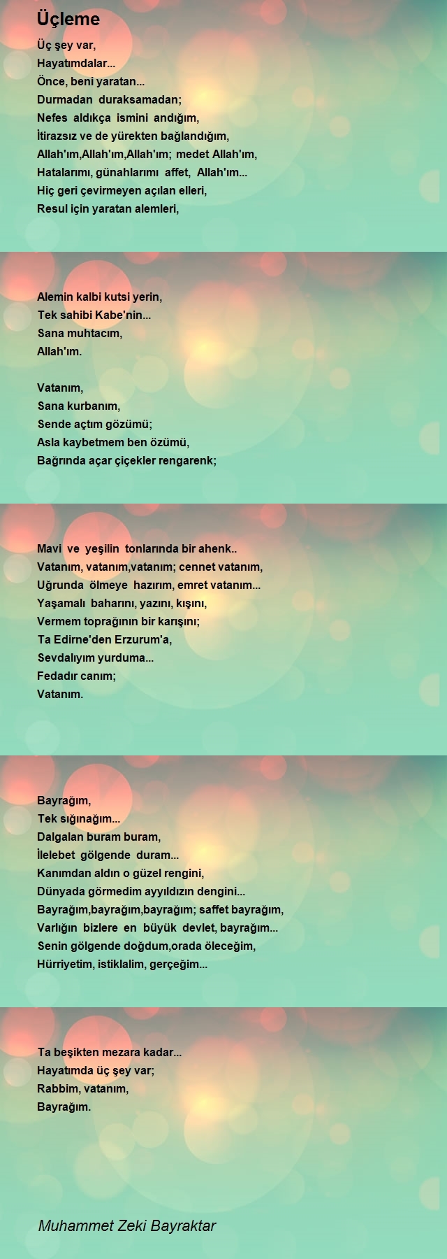 Muhammet Zeki Bayraktar
