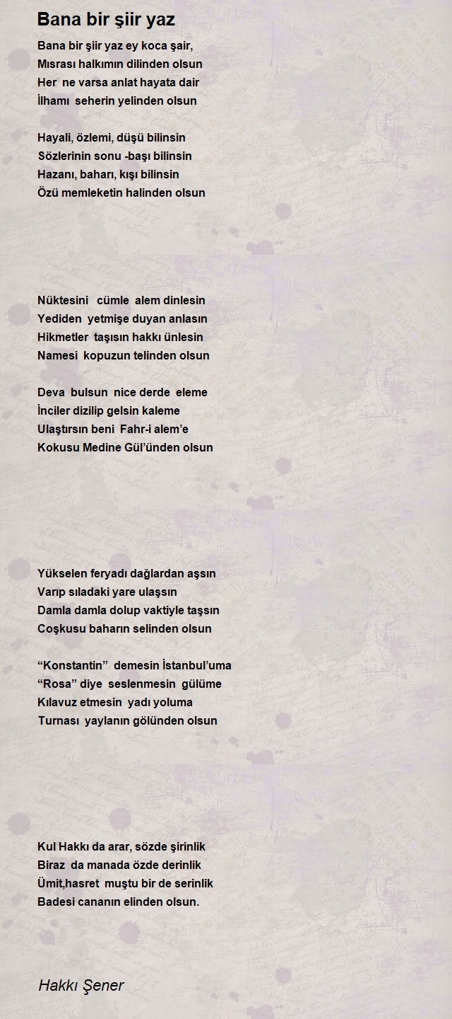 Hakkı Şener