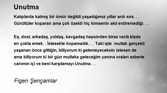 Figen Şençamlar