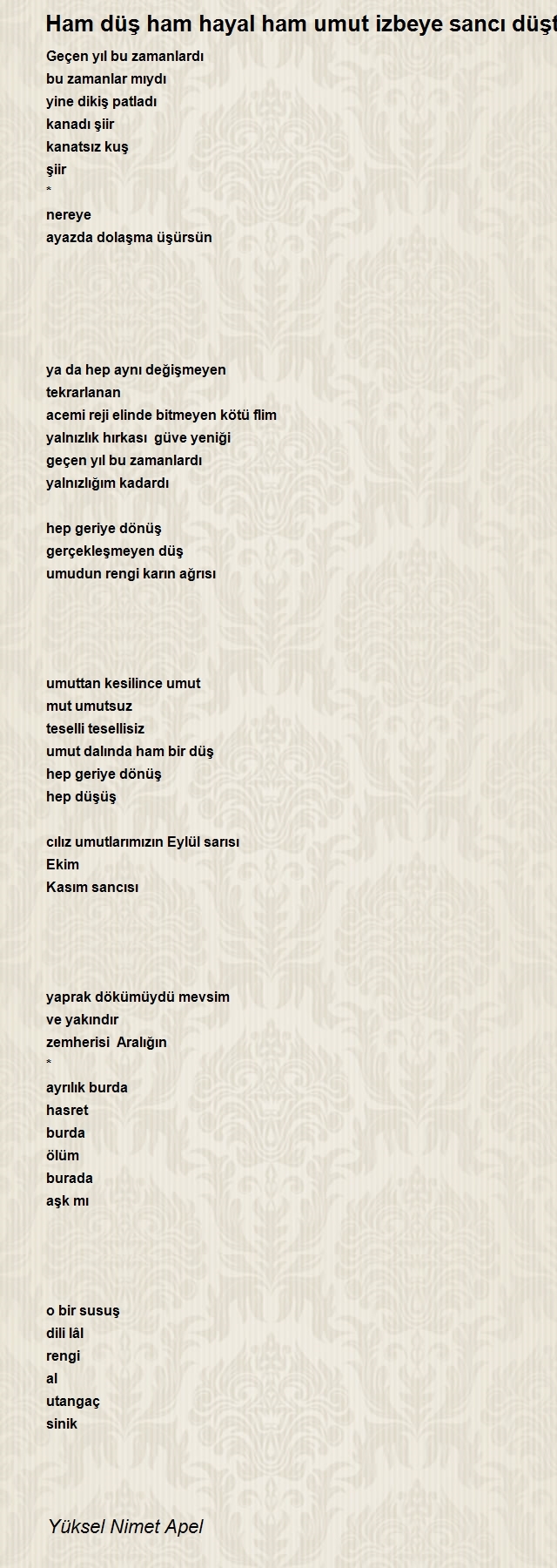Yüksel Nimet Apel