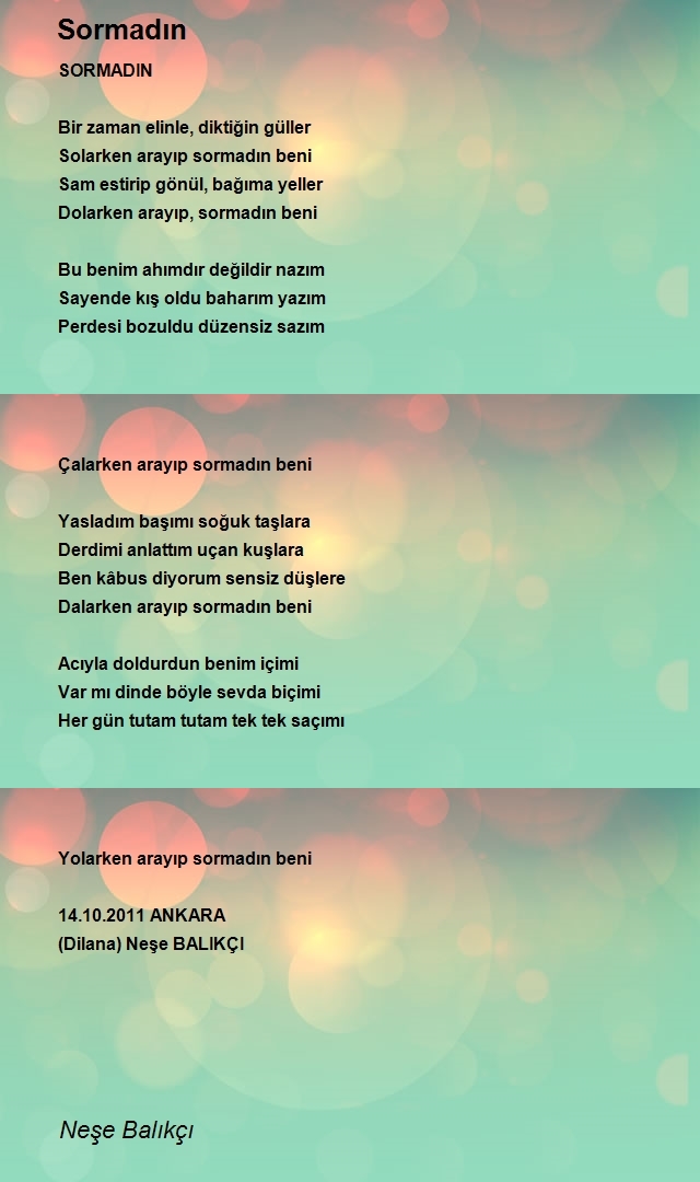 Neşe Balıkçı