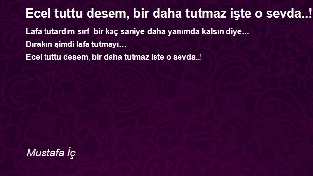 Mustafa İç