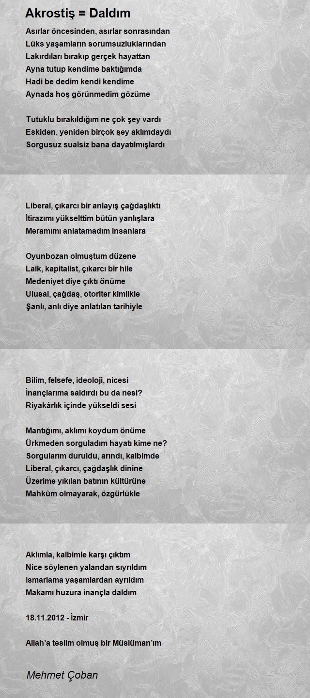 Mehmet Çoban