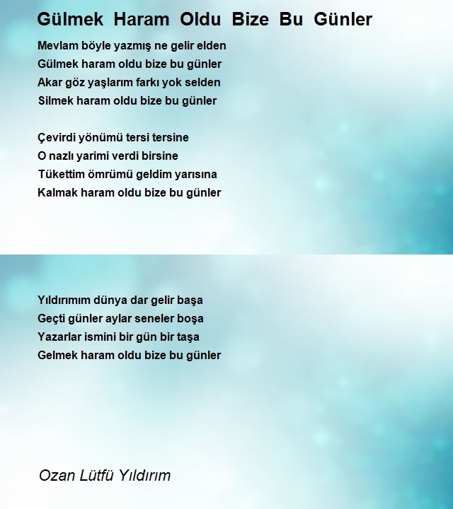 Ozan Lütfü Yıldırım