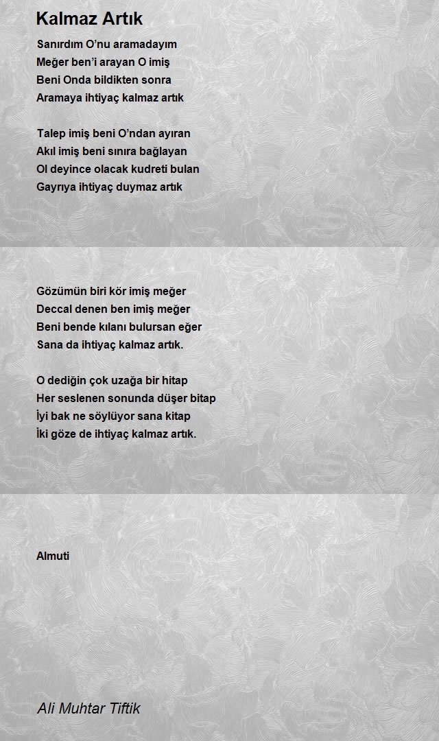 Ali Muhtar Tiftik