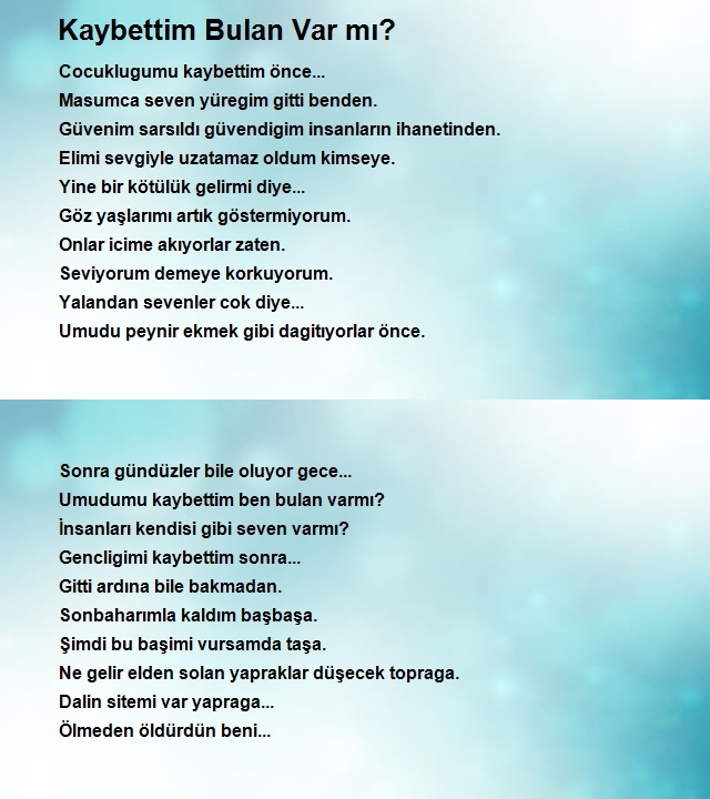Kalbi Baharım