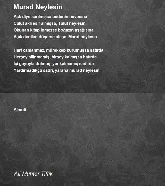 Ali Muhtar Tiftik