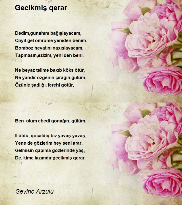 Sevinc Arzulu